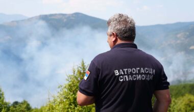 U Srbiji aktivno 20 požara na otvorenom, lokalizovani na planinama Stolovi i Goč