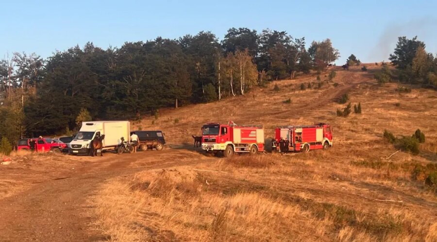 Ugašeni požari na Stolovima i Goču, odbranjeni selo Šošanica i borova šuma