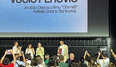 Glumac Vučić Perović osvojio Grand Prix na Niškom filmskom festivalu