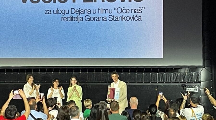 Glumac Vučić Perović osvojio Grand Prix na Niškom filmskom festivalu