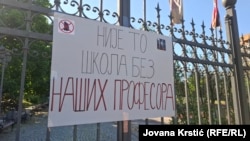 Septembarski otkazi i protesti u Jovinoj gimnaziji u Novom Sadu
