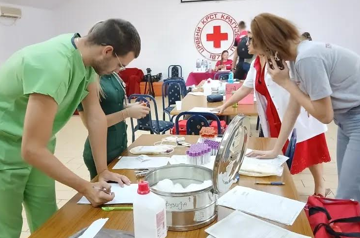 Kragujevac ponovo pokazao veliko srce! Za šest meseci prikupljeno blizu 5.000 jedinica krvi, građani masovno učestvuju u akcijama