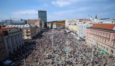 Veliki protest u Zagrebu: Skup protiv odlaganja otpada u Gospiću