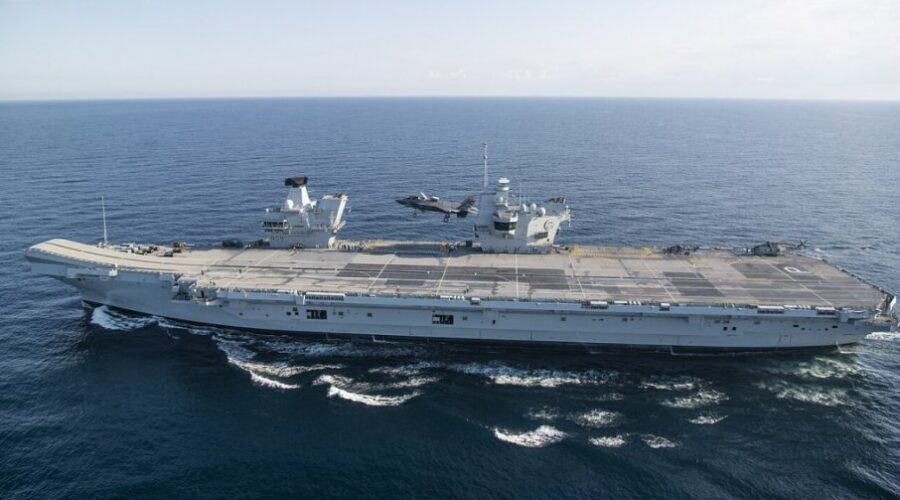 Britanski nosač aviona raspoređuje se radi odvraćanja Rusije