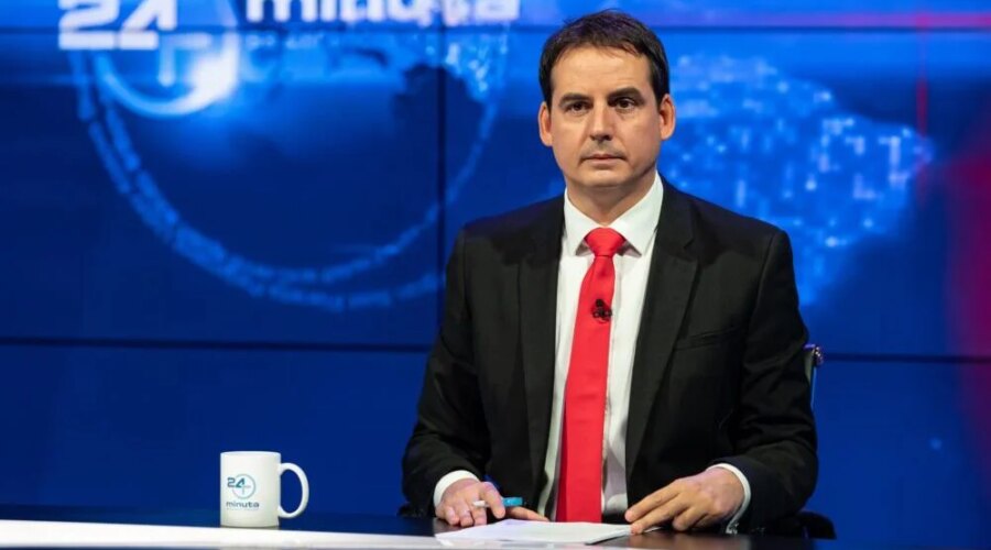 Kraj emitovanja emisije 24 minuta sa Zoranom Kesićem na televiziji Nova S