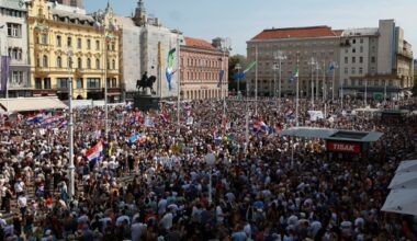 Desetine hiljada ljudi na protestu u Zagrebu zbog otpada u Lici — sedam zahteva upućeno hrvatskoj vladi