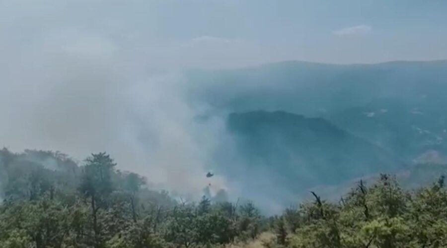 Požar se i dalje širi Suvom planinom