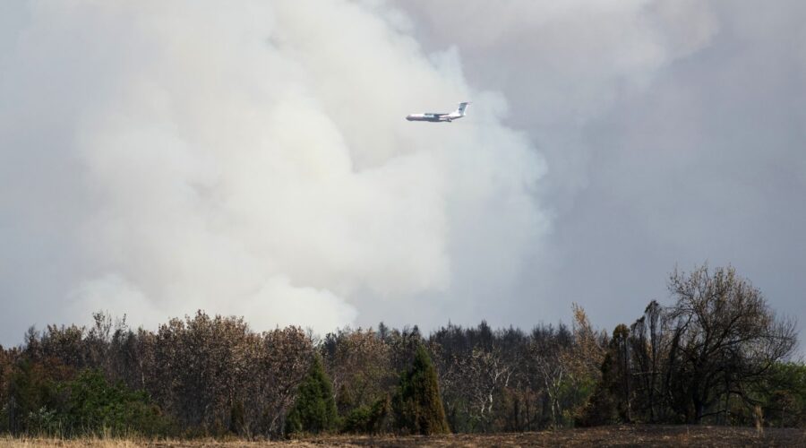 Gori u tri pravca na Suvoj planini, razbuktalo se na Deliblatskoj peščari