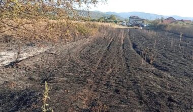 Istovremeno izbilo nekoliko požara na otvorenom u Leskovcu i u atarima sela