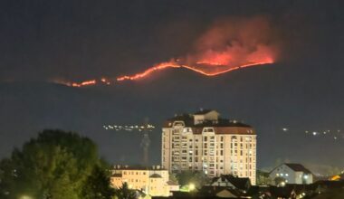 MUP: Požar na Suvoj planini i dalje aktivan, vatru gasi više od 170 ljudi i tri helikoptera