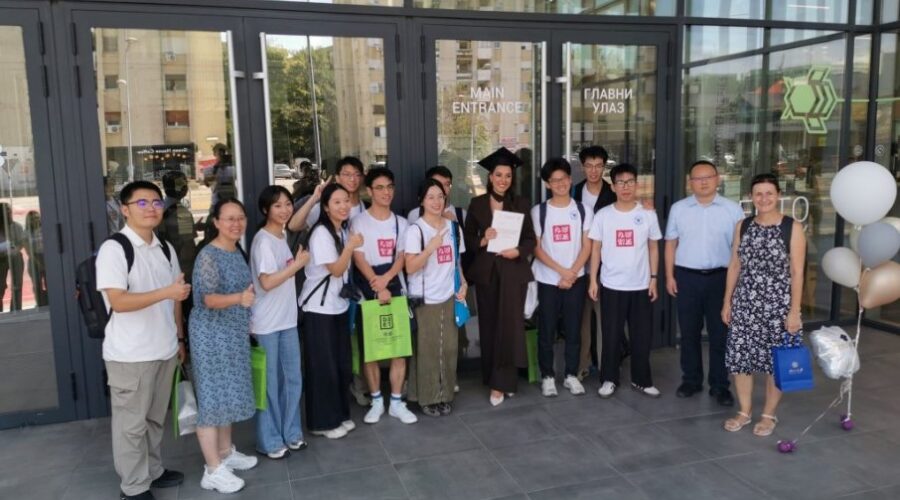 Delegacija iz Kine u poseti Fakultetu tehničkih nauka u Novom Sadu
