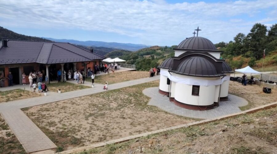 Veliko osvećenje hrama Svetoga Ave Ćelijskog