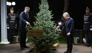 Vučić će danas ugostiti predsednika Uzbekistana Šavkata Mirzijojeva
