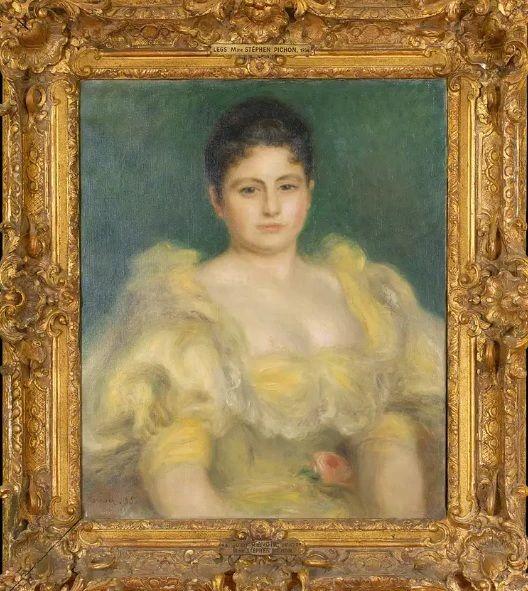 renoarova slika, Portret gospođe Pišon