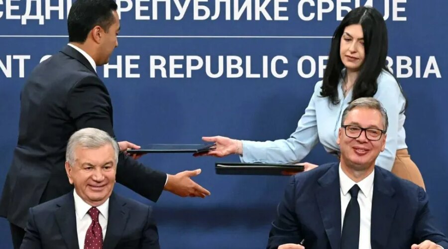 Vučić i Mirzijojev potpisali izjavu o strateškom partnerstvu, ministri razmenili 20 bilateralnih sporazuma