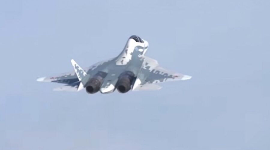 Ruski Su-57E na aeromitingu u Egiptu