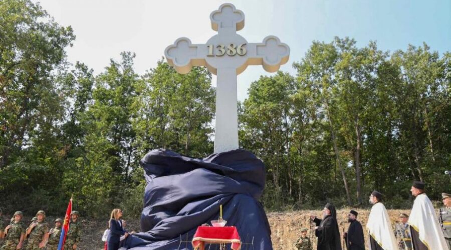 Spomen-obeležje kod Prokuplja, u znak sećanja na veliku pobedu srpske srednjovekovne vojske