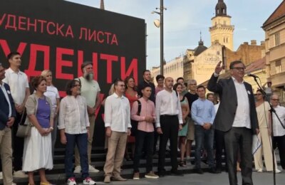 Održan skup u Novom Sadu – Predstavljen deo članova Studentske liste, govornici najavili pobedu na izborima