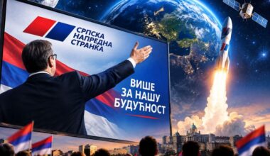 Nova megalomanska kampanja SNS: Svemir kao predizborni plakat