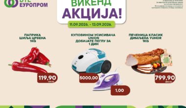 Europrom – Vikend akcija od 11. septembra