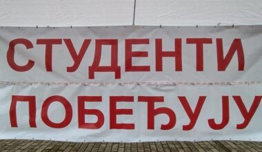 „Kragujevac potpisuje za pobedu!”: Podrška za studentsku listu u Ulici kneza Mihaila