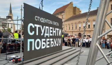 Studenti i sutra nastavljaju sa prikupljanjem potpisa širom zemlje