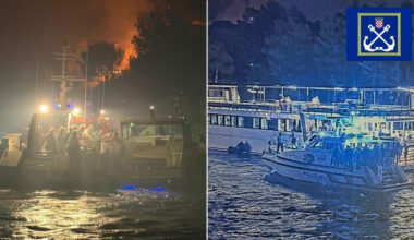 Požar na Braču i dalje aktivan: Evakuisano gotovo 700 ljudi, dve osobe povređene