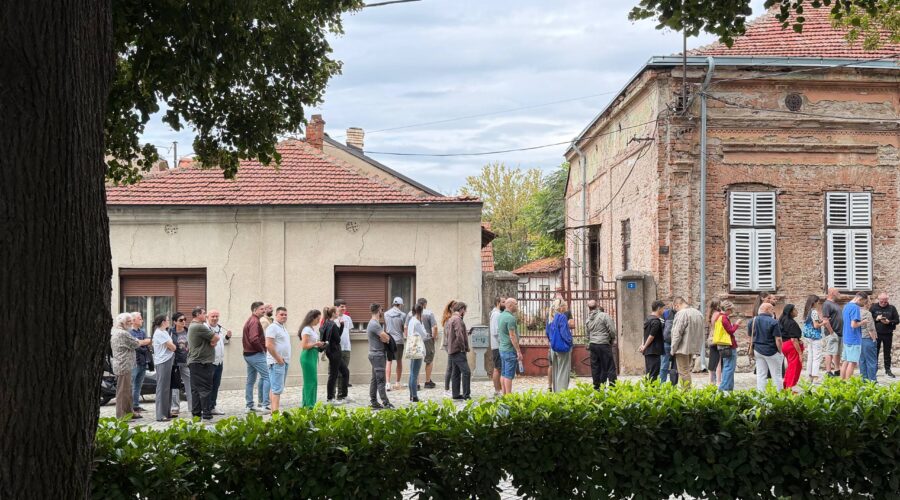 Prikupljanje potpisa za Studentsku listu širom Srbije