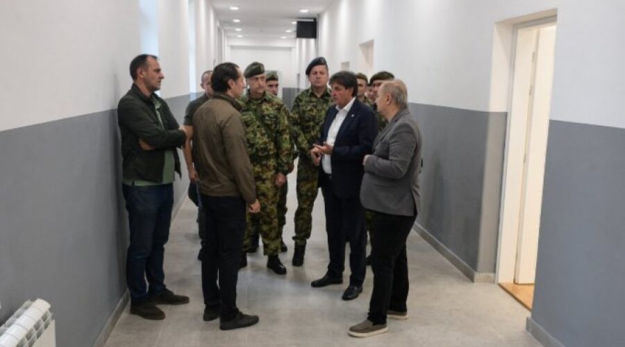 Rekonstruisan objekat za vojnike na služenju vojnog roka u kasarni u Šapcu
