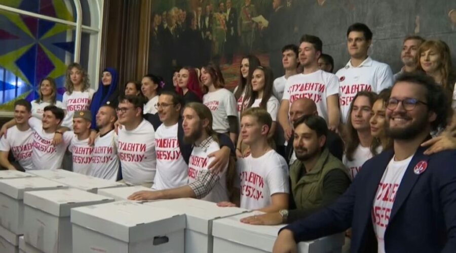Studenti objavili listu s 250 kandidata za Skupštinu Srbije