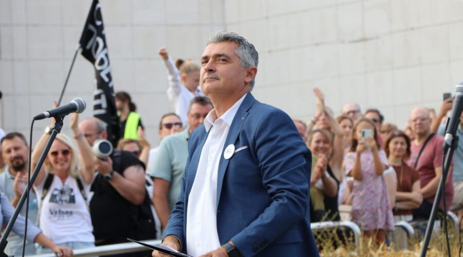 Prvi na Studentskoj listi Ilija Srdanović u prvoj izjavi: Cilj izgradnja bolje Srbije, ništa drugo nije bitno