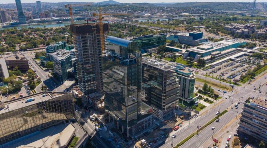 DELTA DISTRICT DOBIJA KONAČNE KONTURE: Počeli završni radovi