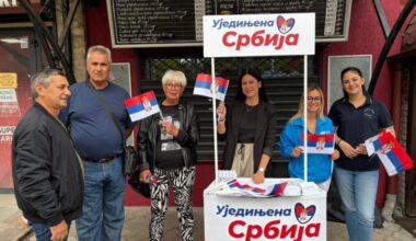 Aktivisti SNS poslali snažnu poruku na Dan srpskog jedinstva, slobode i nacionalne zastave (FOTO/VIDEO)