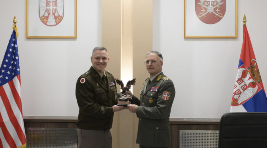 Mojsilović i Vudraf o dve decenije uspešne saradnje Vojske Srbije i Nacionalne garde Ohaja