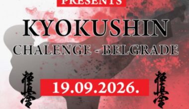 Trofej Beograda 2026: Kjokušinkai turnir u subotu, finalne borbe od 17 časova
