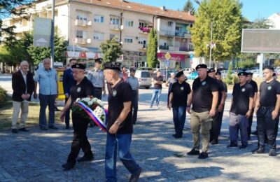 Veterani u Gornjem Milanovcu povodom obeležavanja Dana oslobođenja