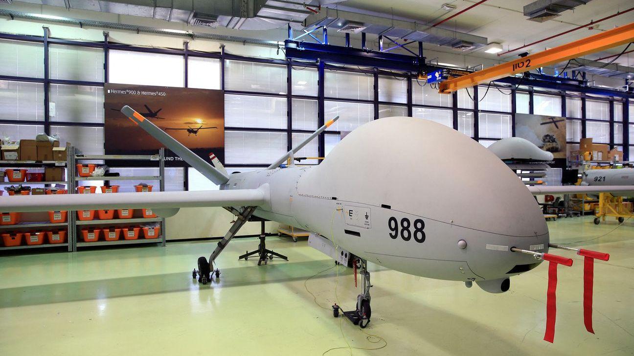 Dron Hermes 900 izraelske kompanije Elbit Sistem