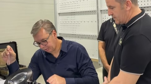Predsednik Vučić otvorio fabriku za sklapanje dronova izraelske proizvodnje: Naši planovi su ogromni