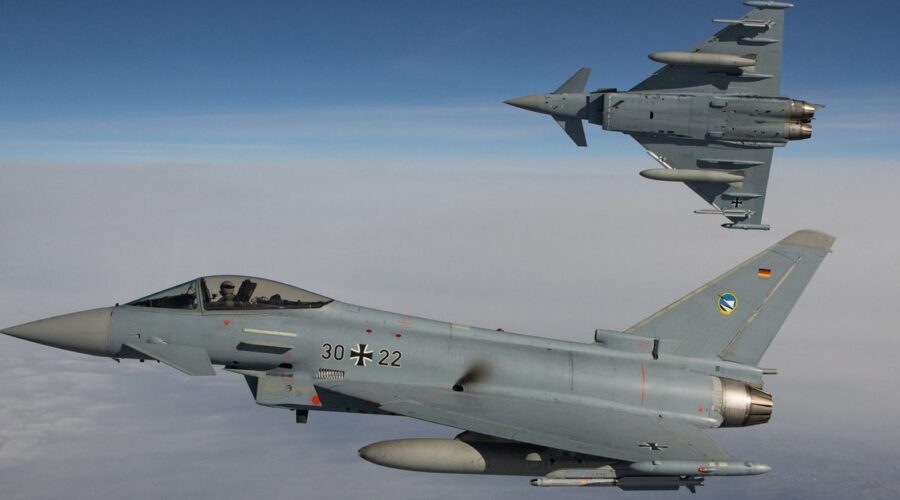 Borbeni avioni čuvaju izbore: Četiri Eurofightera idu u Letoniju