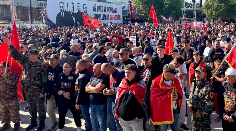 U Prištini opet protestovali zbog presude liderima tzv. OVK