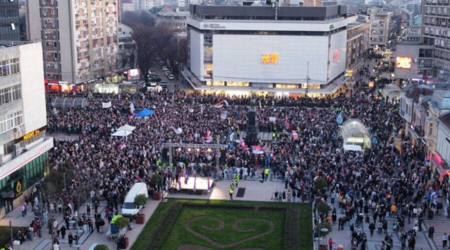 Studentski plan u 11 tačaka stiže danas i na jug Srbije