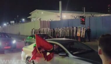 U Prištini i sinoć protest zbog presude bivšim vođama tzv. OVK za ratne zločine