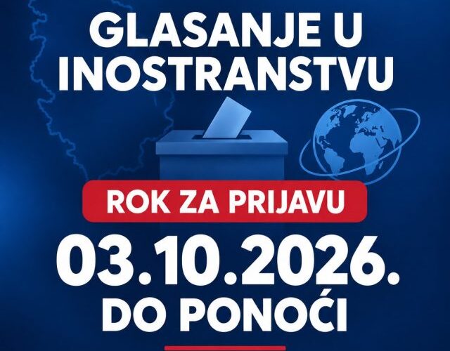 Prijava za glasanje do 3. oktobra | Srpska dijaspora