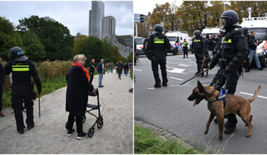 Protest krajnje desnice prerastao u nerede Demonstranti bacali baklje i pirotehniku na policiju, oni uzvratili vodenim topovima