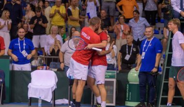 Dejvis kup u Nišu: Srbija povela protiv Litvanije sa 2:0