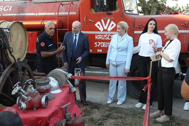 Krkobabić: Na Miholjskim susretima zahvalnice dobrovoljnim vatrogascima za gašenje požara u Deliblatu