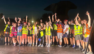 FOTO, VIDEO: Studenti biciklisti dočekani u Subotici