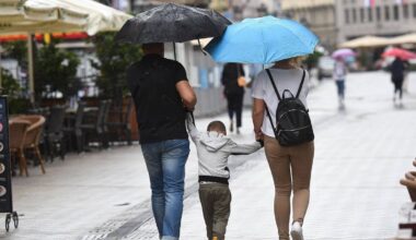 Vremenska prognoza do kraja nedelje