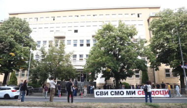 Skup ispred Specijalnog suda: Svedoci u slučaju Generalštab trpe neverovatne pritiske