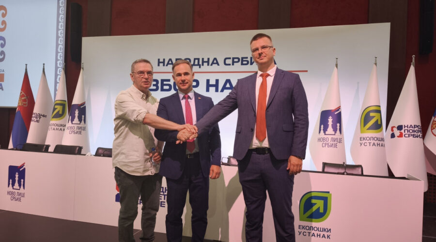 Aleksić: Koalicija Narodna Srbija povukla listu za izbore 25. oktobra
